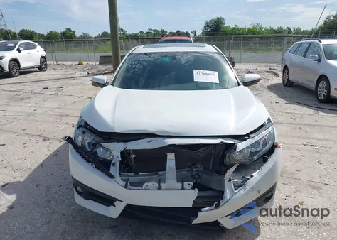 2018 Honda Civic Ex-T from USA, damaged, VIN JHMFC1F32JX027457